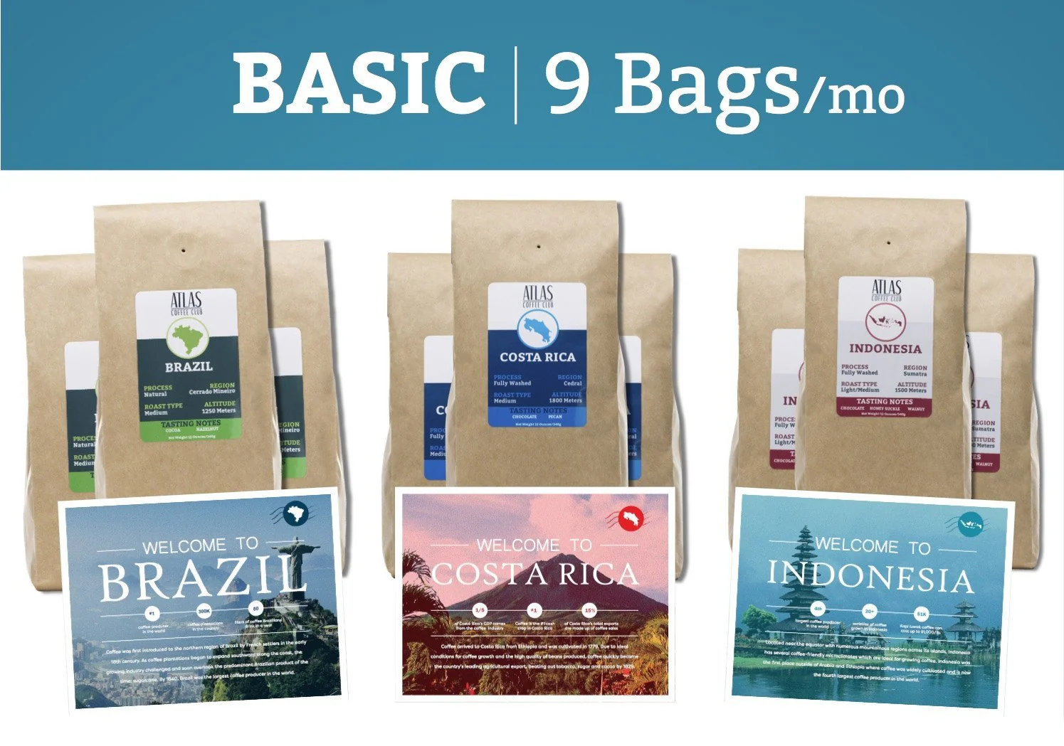 BASIC | 6 x 12oz bags/mo