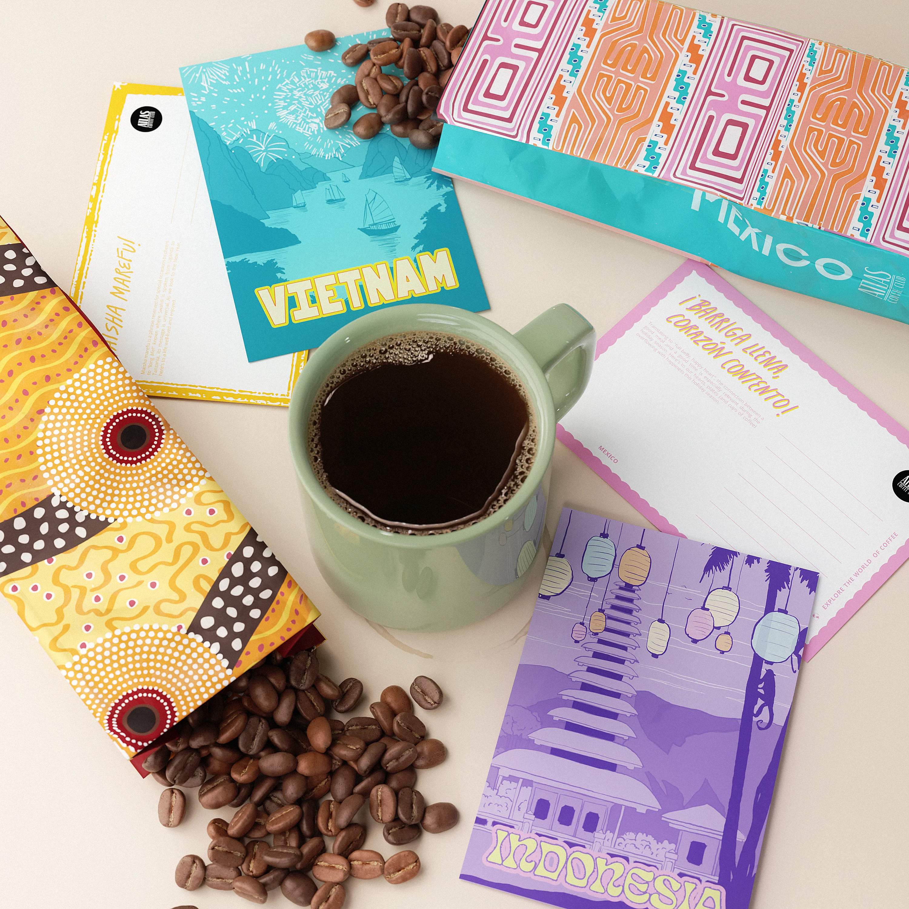 Holiday Card Set from Around the World